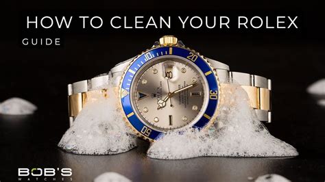 how to clean a rolex band|does a rolex need battery.